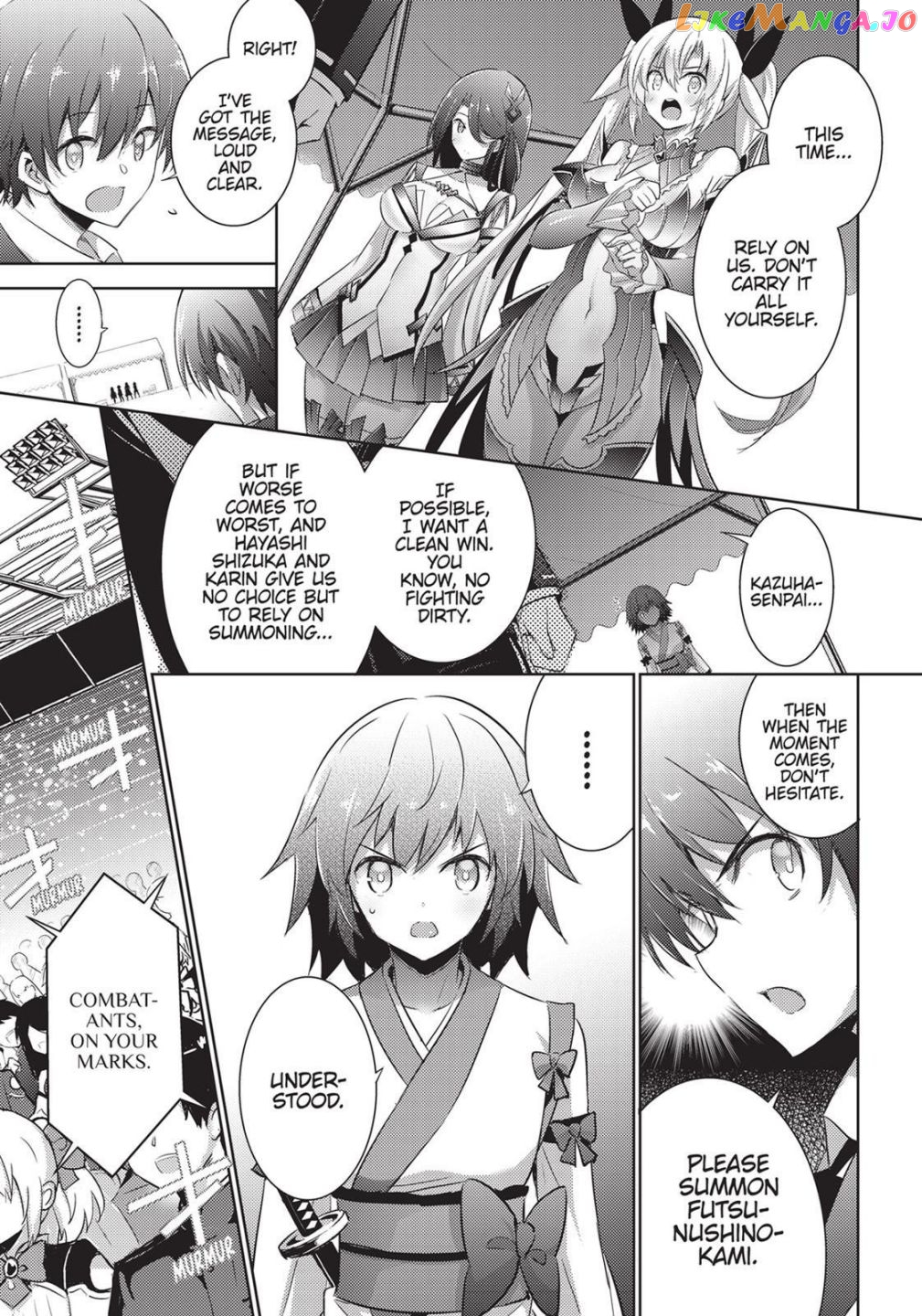 Magika No Kenshi To Shoukan Maou chapter 57 - page 9