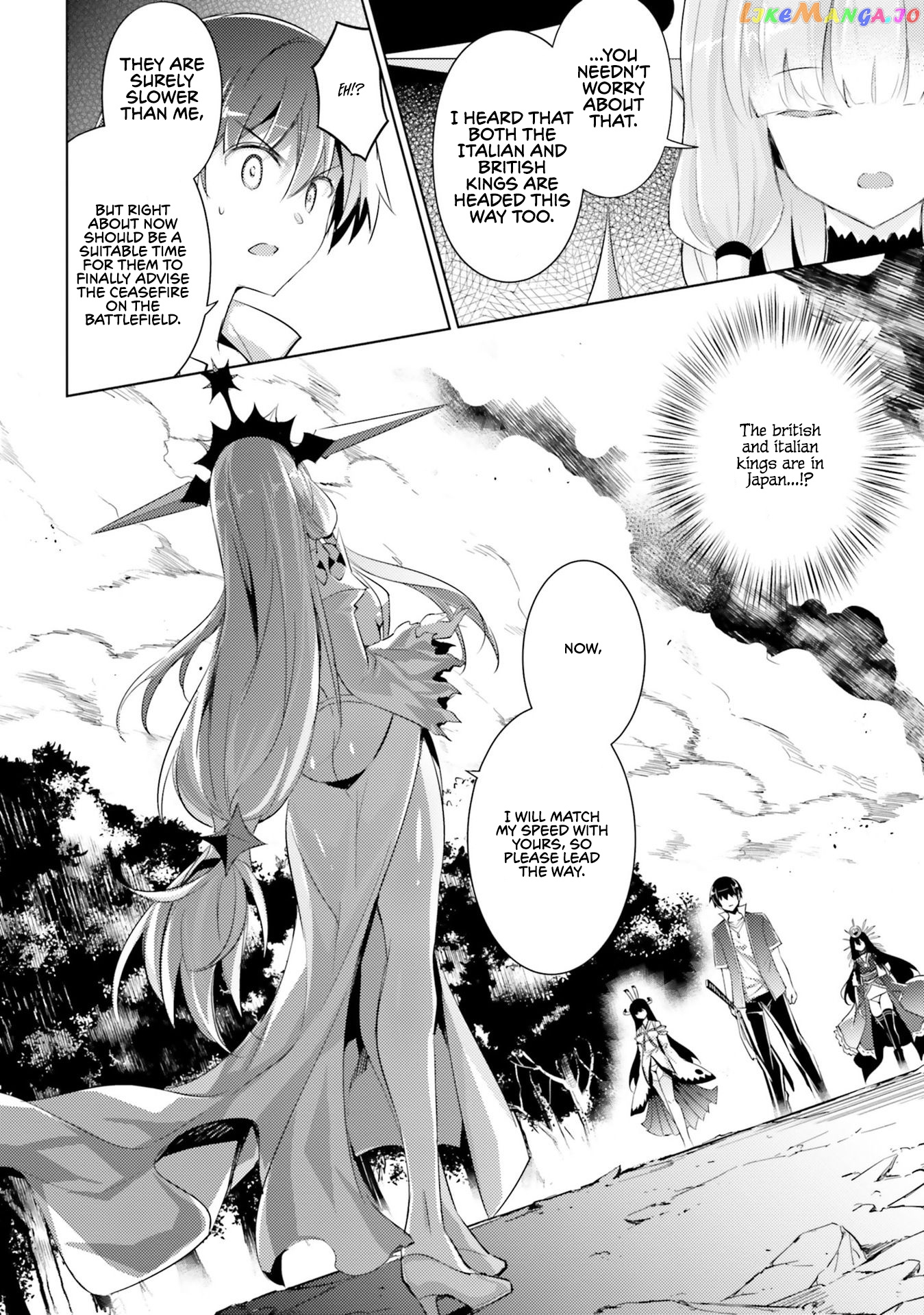 Magika No Kenshi To Shoukan Maou chapter 75 - page 15