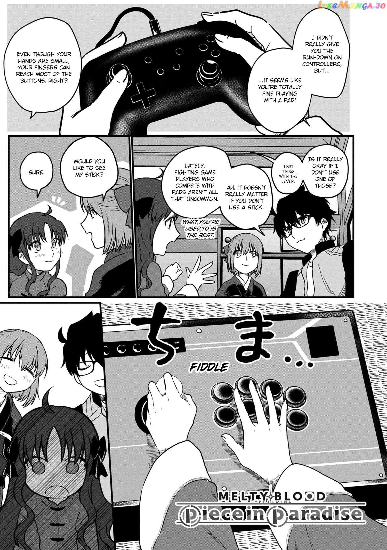 Melty Blood Type Lumina Piece In Paradise chapter 6.1 - page 1