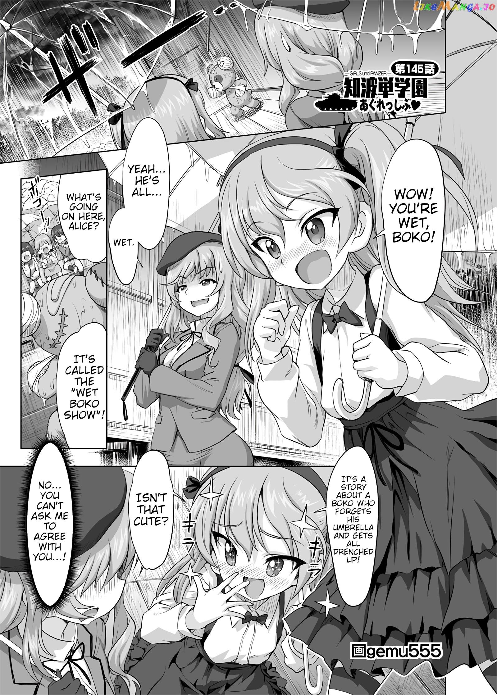 Girls Und Panzer – Chi-Hatan Academy Aggressive chapter 145 - page 1