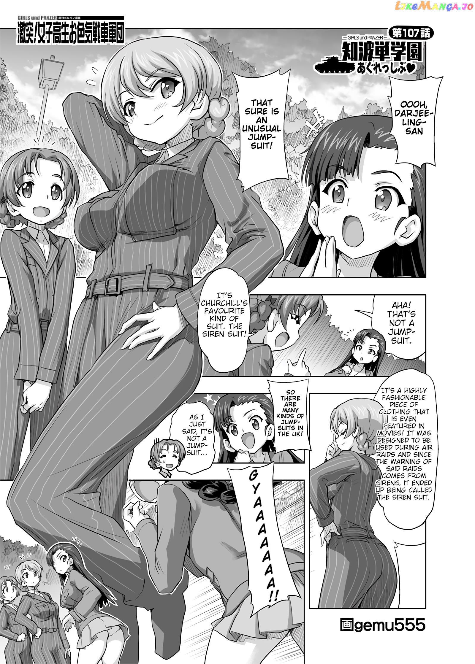 Girls Und Panzer – Chi-Hatan Academy Aggressive chapter 107 - page 1