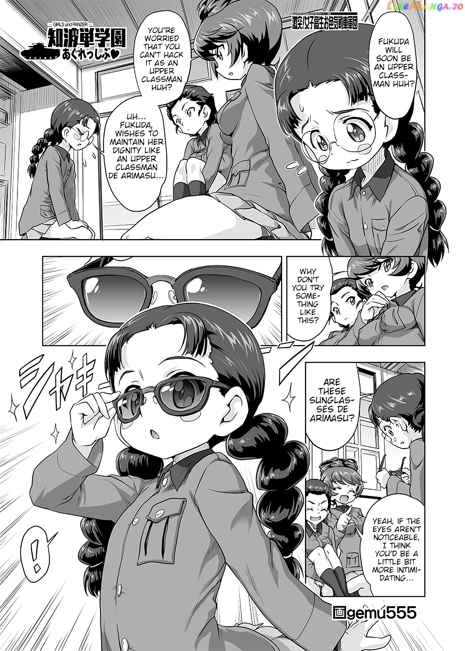 Girls Und Panzer – Chi-Hatan Academy Aggressive chapter 162 - page 1