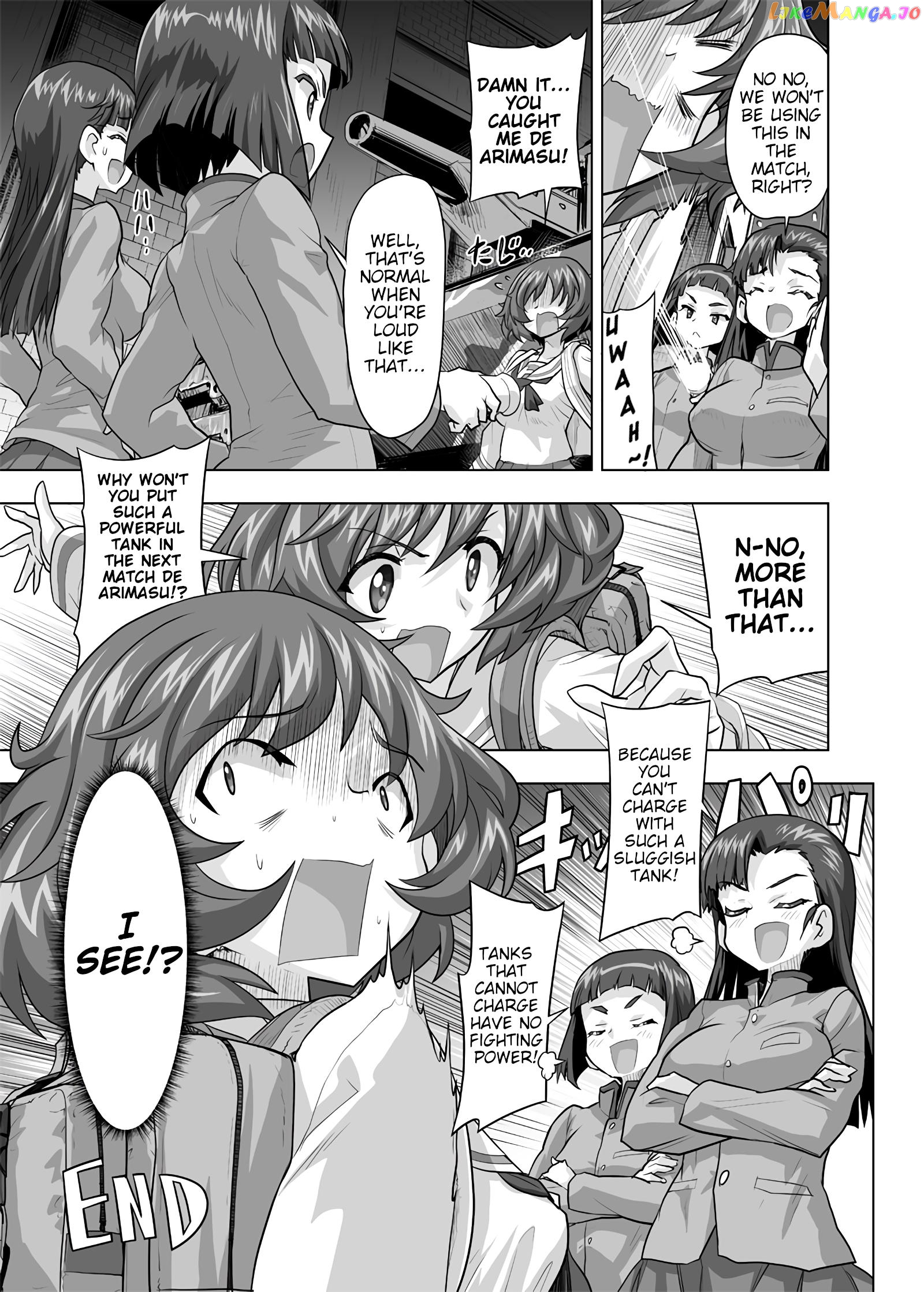 Girls Und Panzer – Chi-Hatan Academy Aggressive chapter 174 - page 3