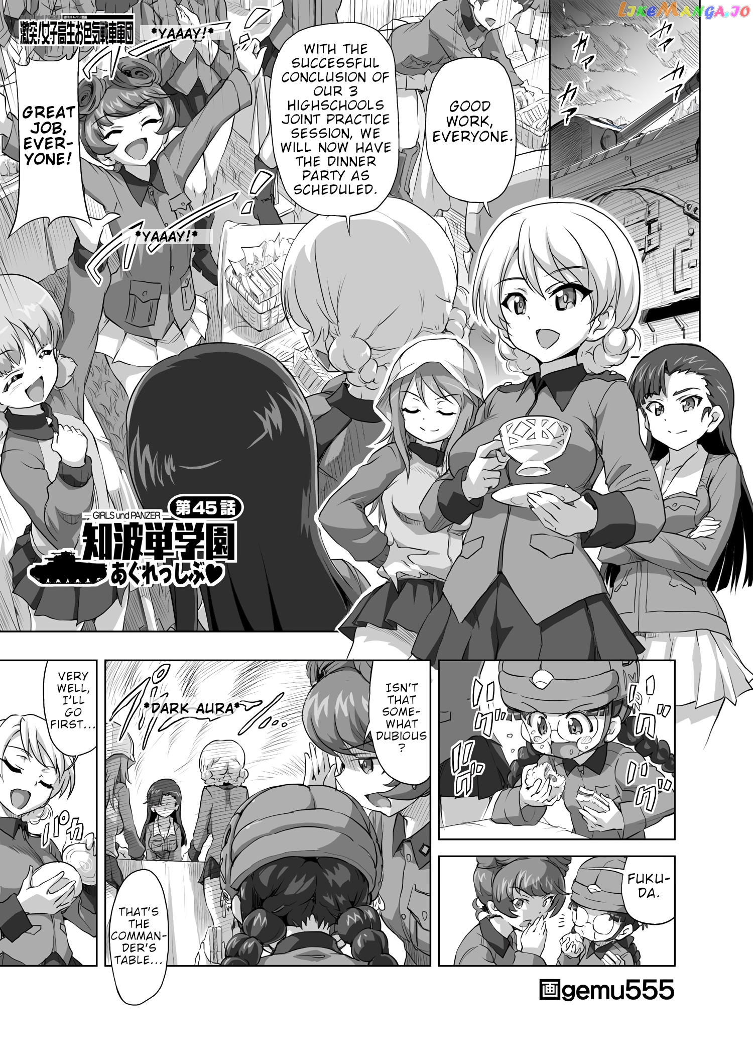 Girls Und Panzer – Chi-Hatan Academy Aggressive chapter 45 - page 1