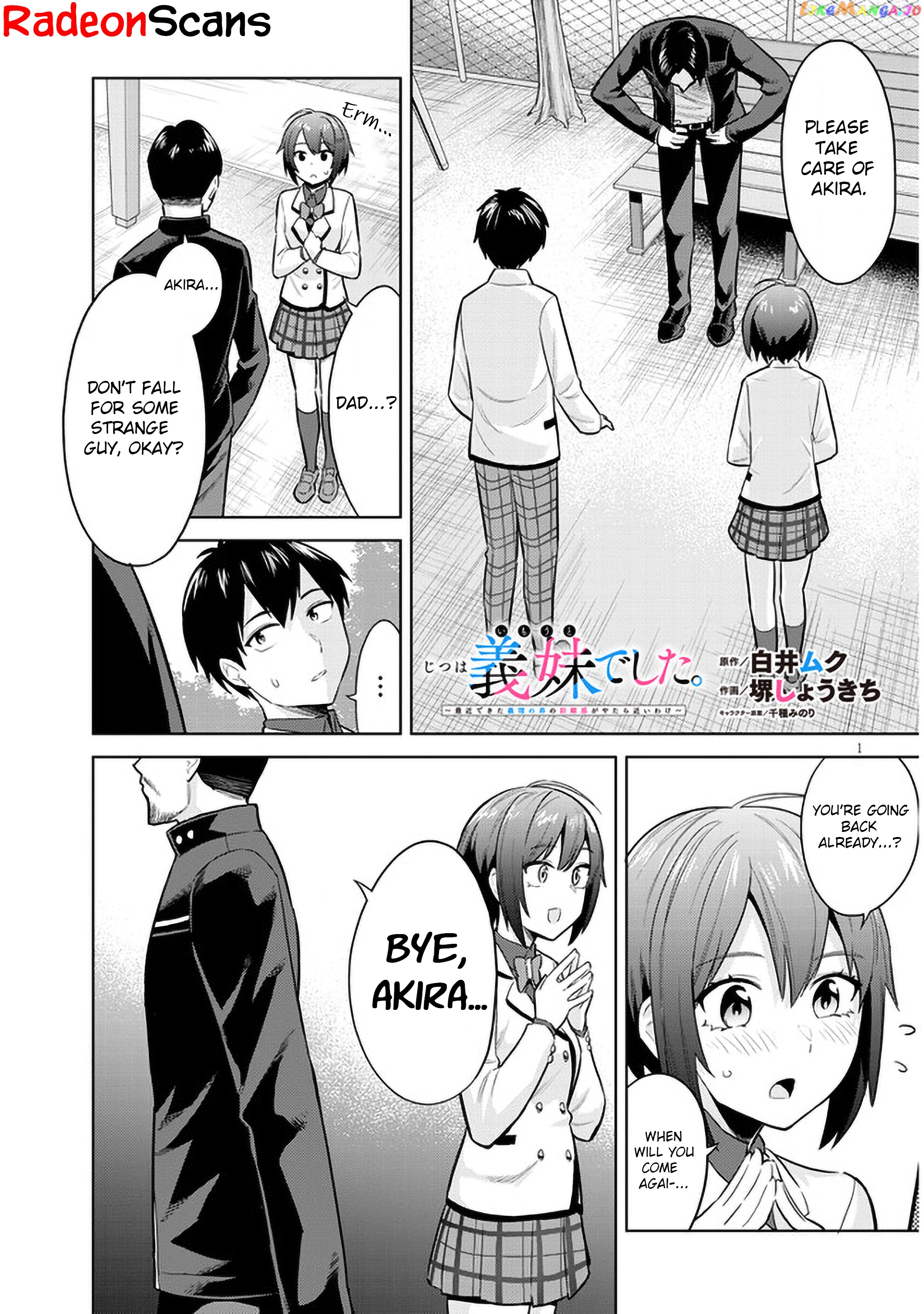 She Was Actually My Stepsister chapter 9 - page 1