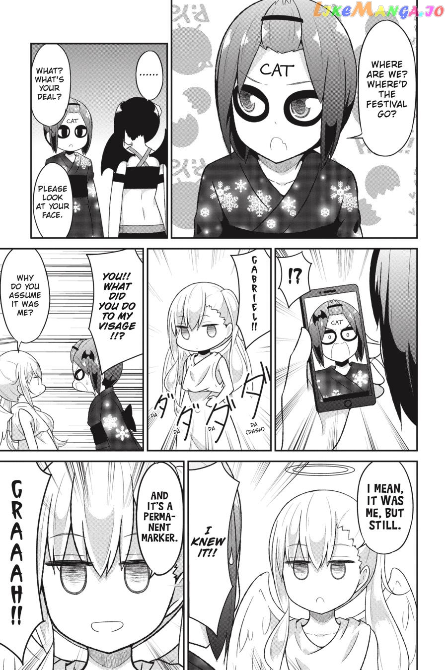 Gabriel Dropout chapter 69 - page 7