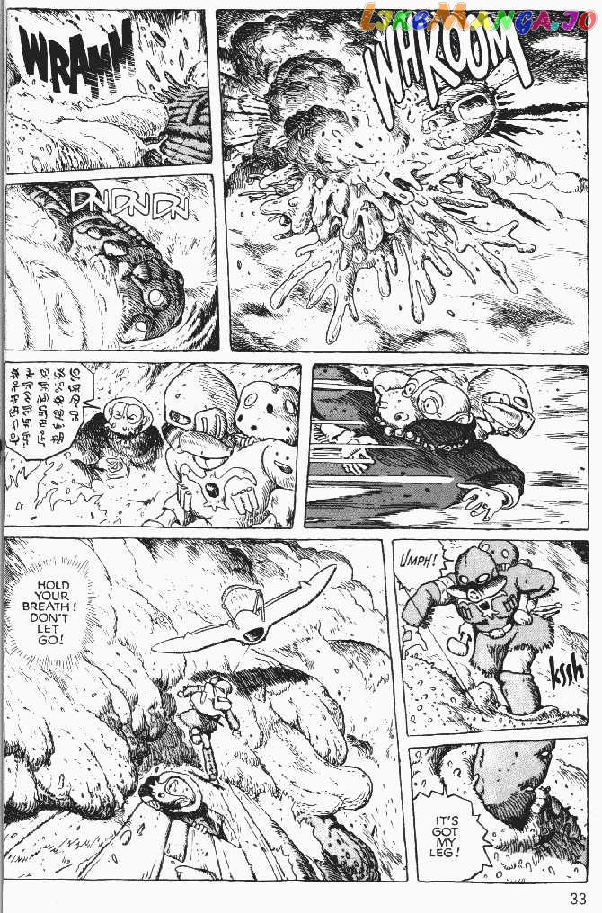 Nausicaä of The Valley of The Wind Chapter 4 - page 32