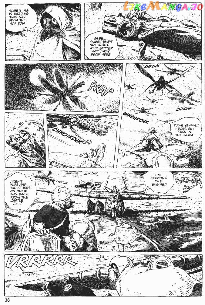 Nausicaä of The Valley of The Wind Chapter 6 - page 38