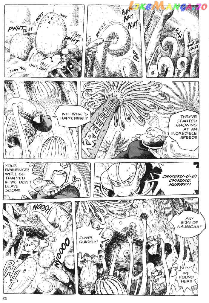 Nausicaä of The Valley of The Wind Chapter 8 - page 22