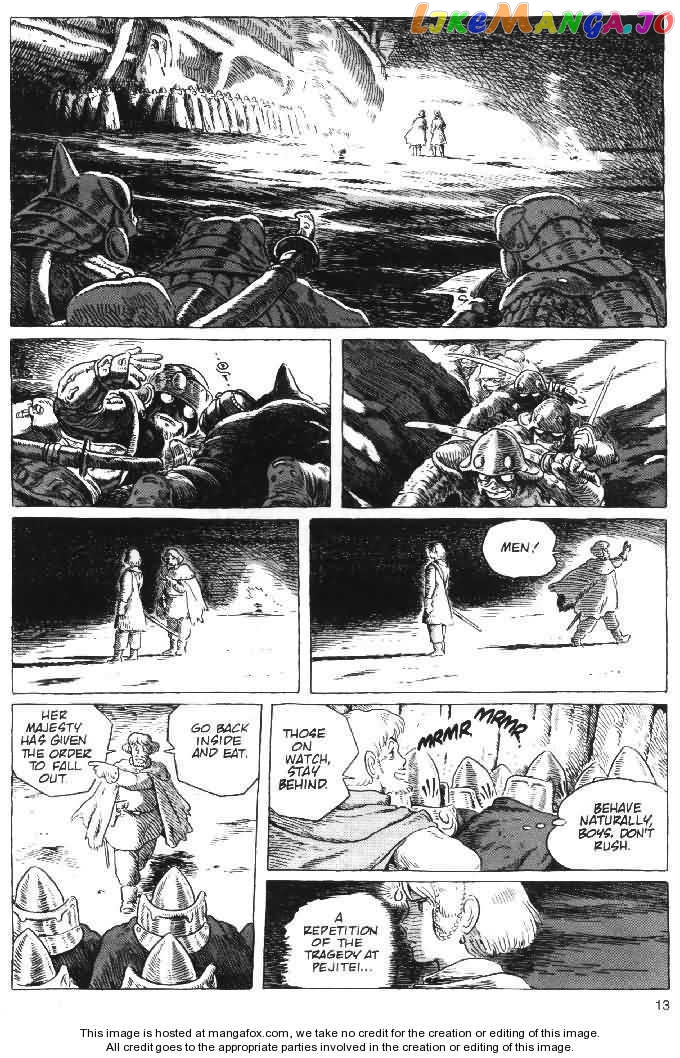 Nausicaä of The Valley of The Wind Chapter 16 - page 13