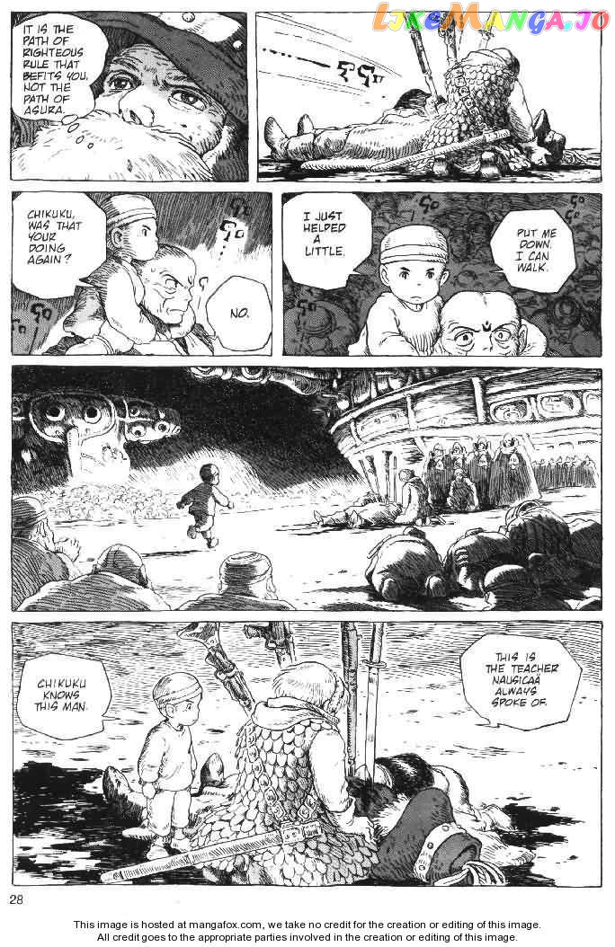 Nausicaä of The Valley of The Wind Chapter 16 - page 28