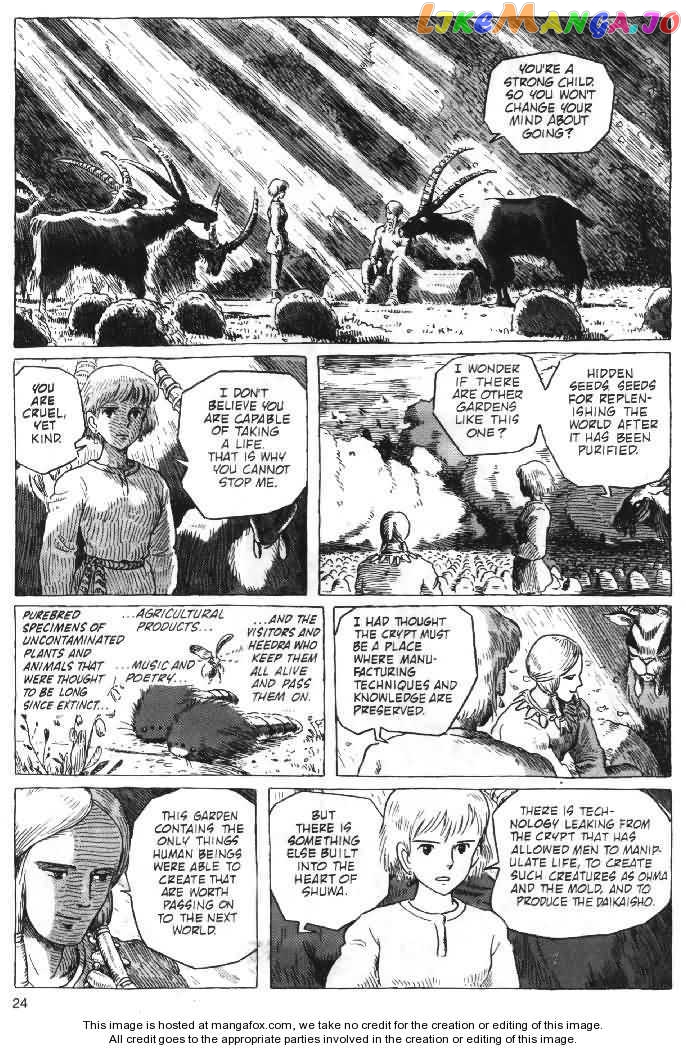 Nausicaä of The Valley of The Wind Chapter 18 - page 24