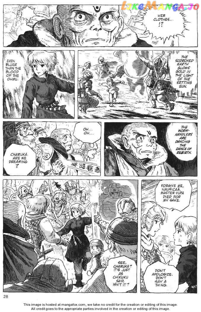 Nausicaä of The Valley of The Wind Chapter 21 - page 28