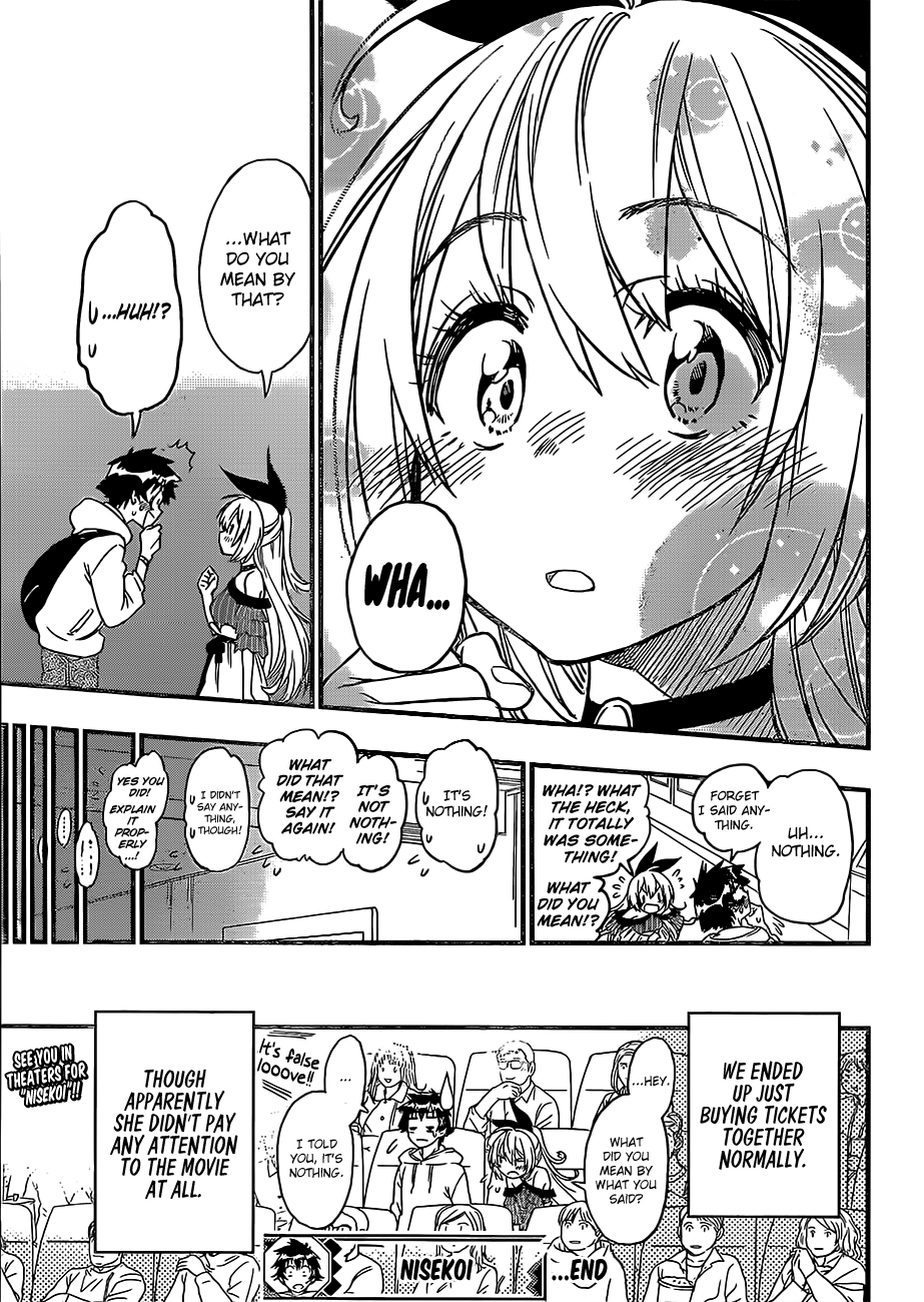 Nisekoi chapter 229.6 - page 25