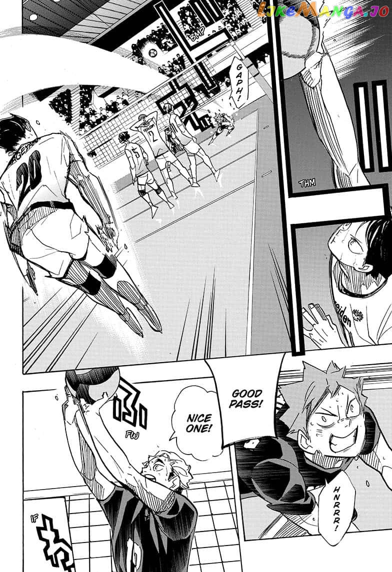 Haikyuu!! chapter 390 - page 3