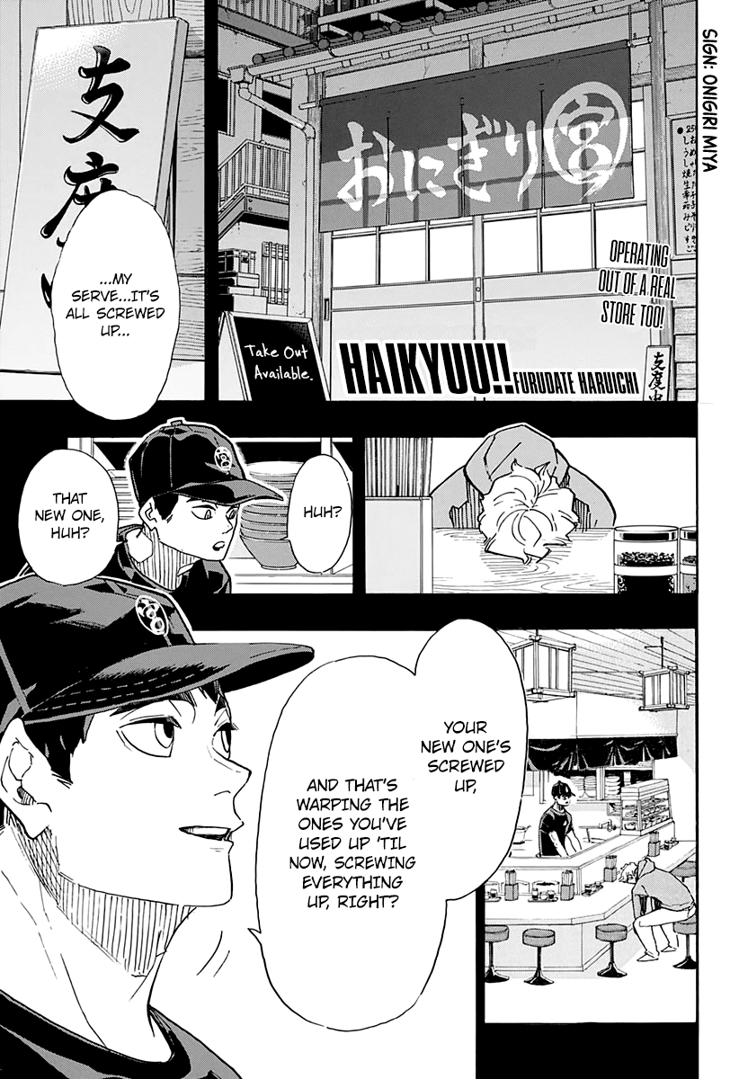 Haikyuu!! chapter 391 - page 1