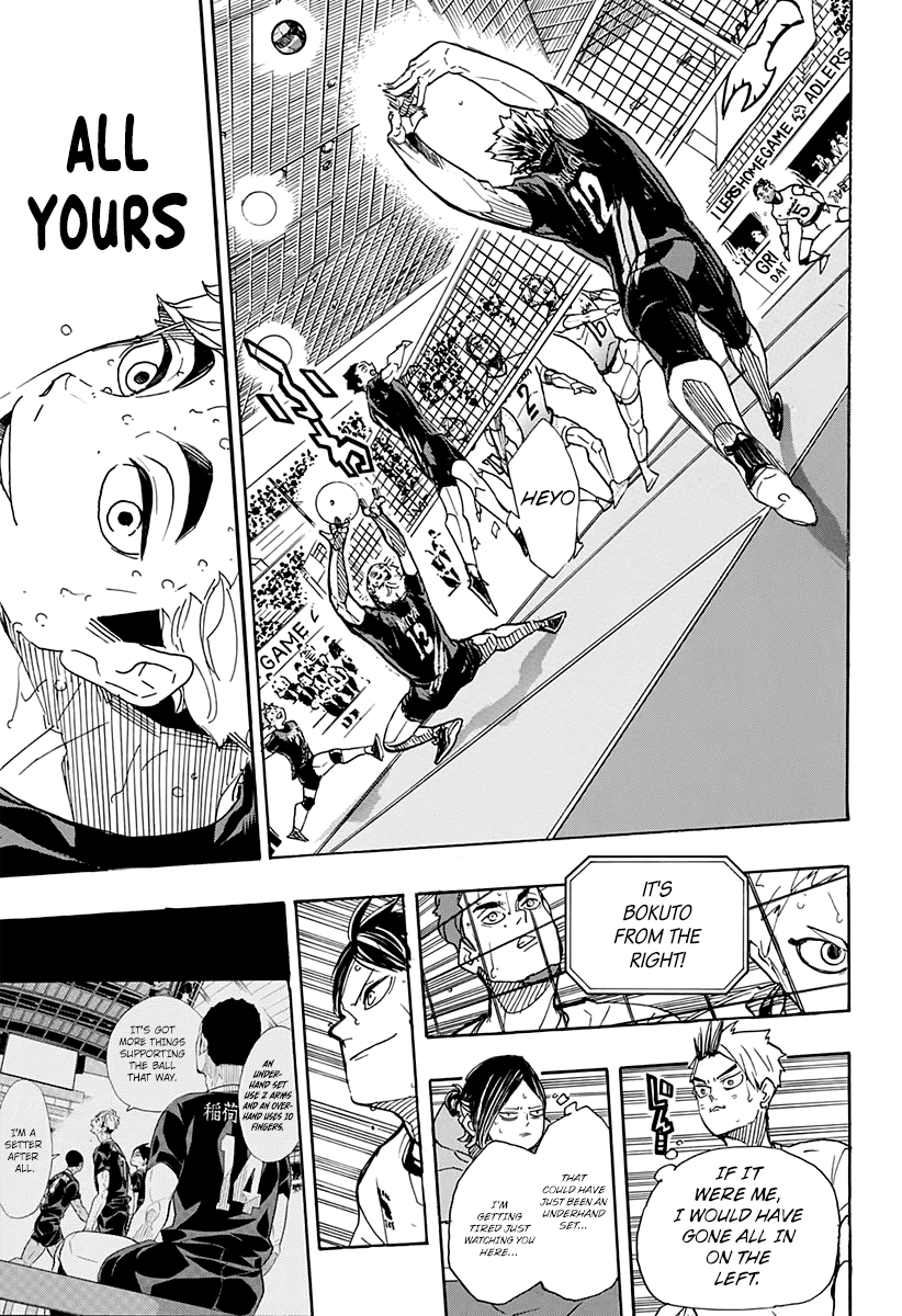 Haikyuu!! chapter 391 - page 11