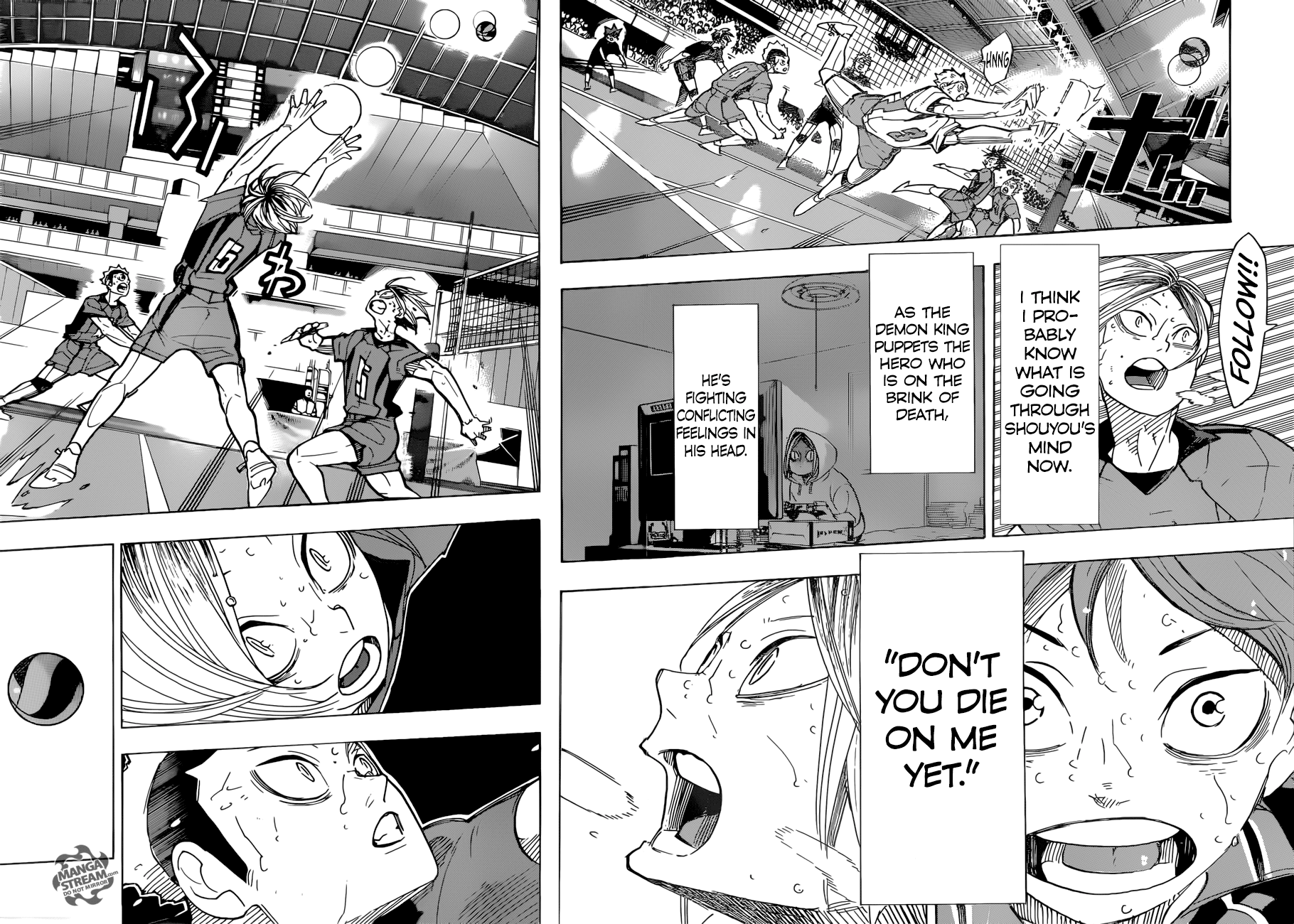 Haikyuu!! chapter 323 - page 8