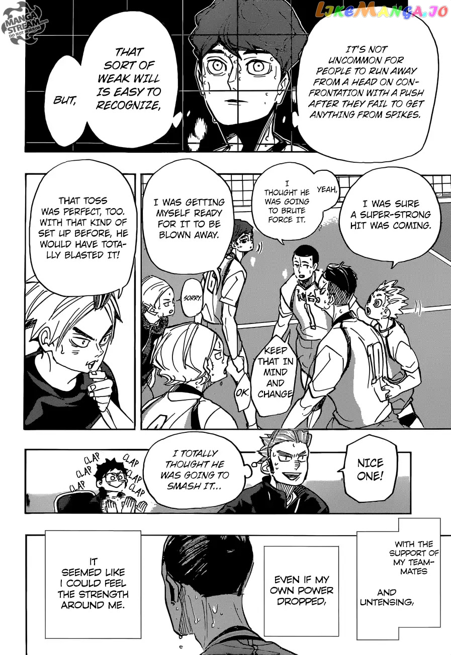 Haikyuu!! chapter 353 - page 15