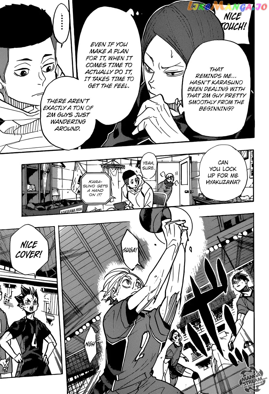 Haikyuu!! chapter 353 - page 8