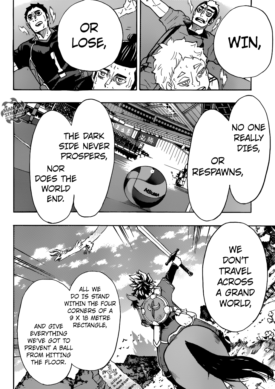 Haikyuu!! chapter 324 - page 16