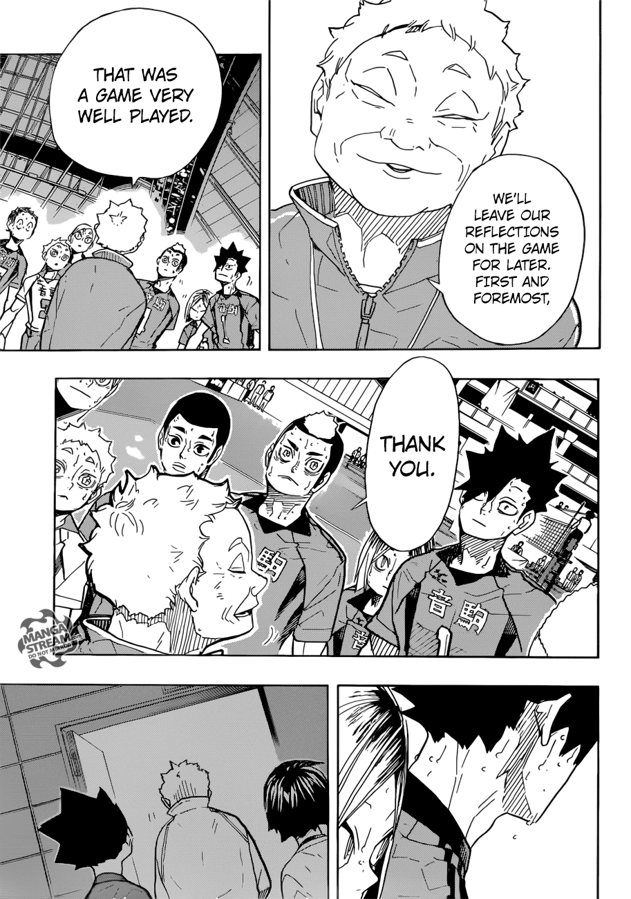 Haikyuu!! chapter 325 - page 13