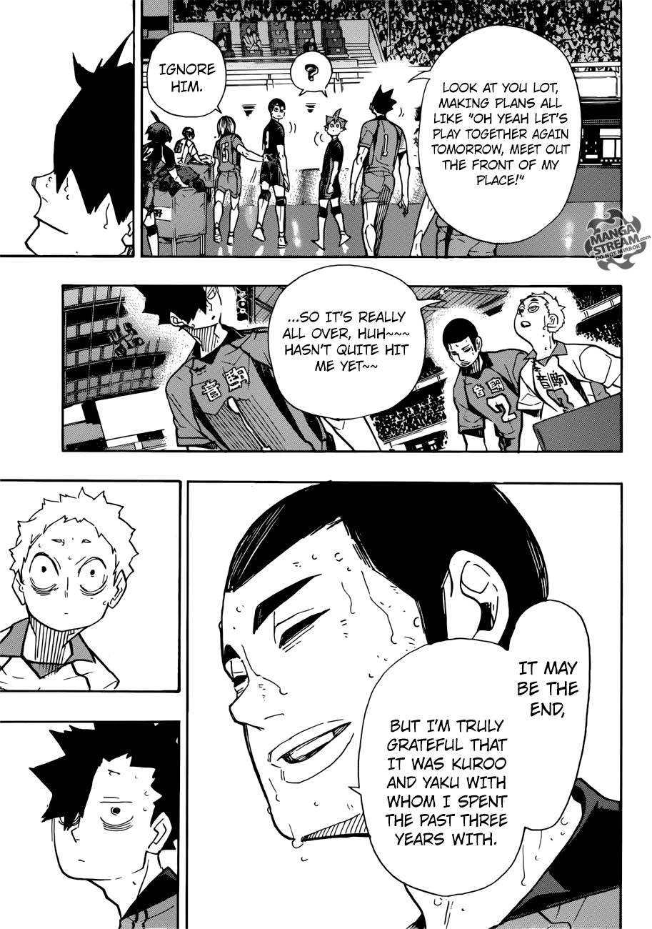 Haikyuu!! chapter 325 - page 17