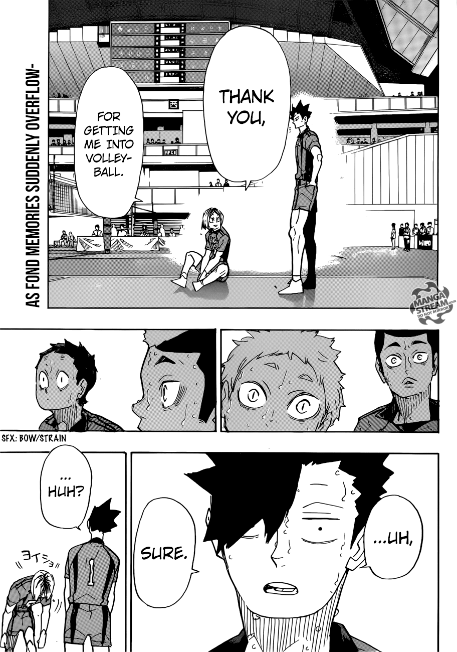 Haikyuu!! chapter 325 - page 3