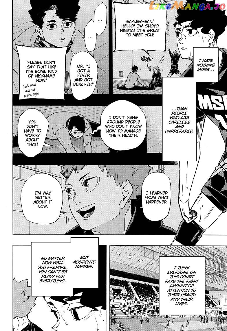 Haikyuu!! chapter 394 - page 6