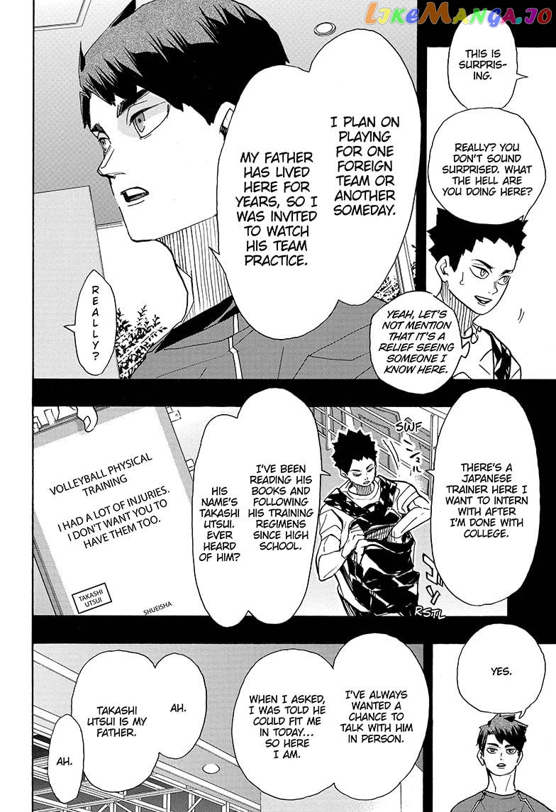 Haikyuu!! chapter 395 - page 6