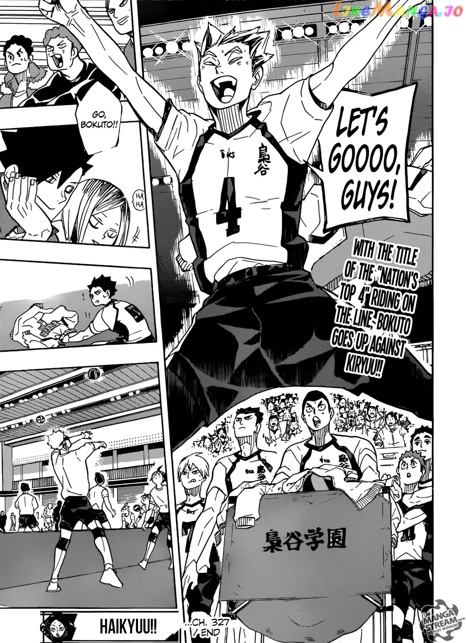 Haikyuu!! chapter 327 - page 20