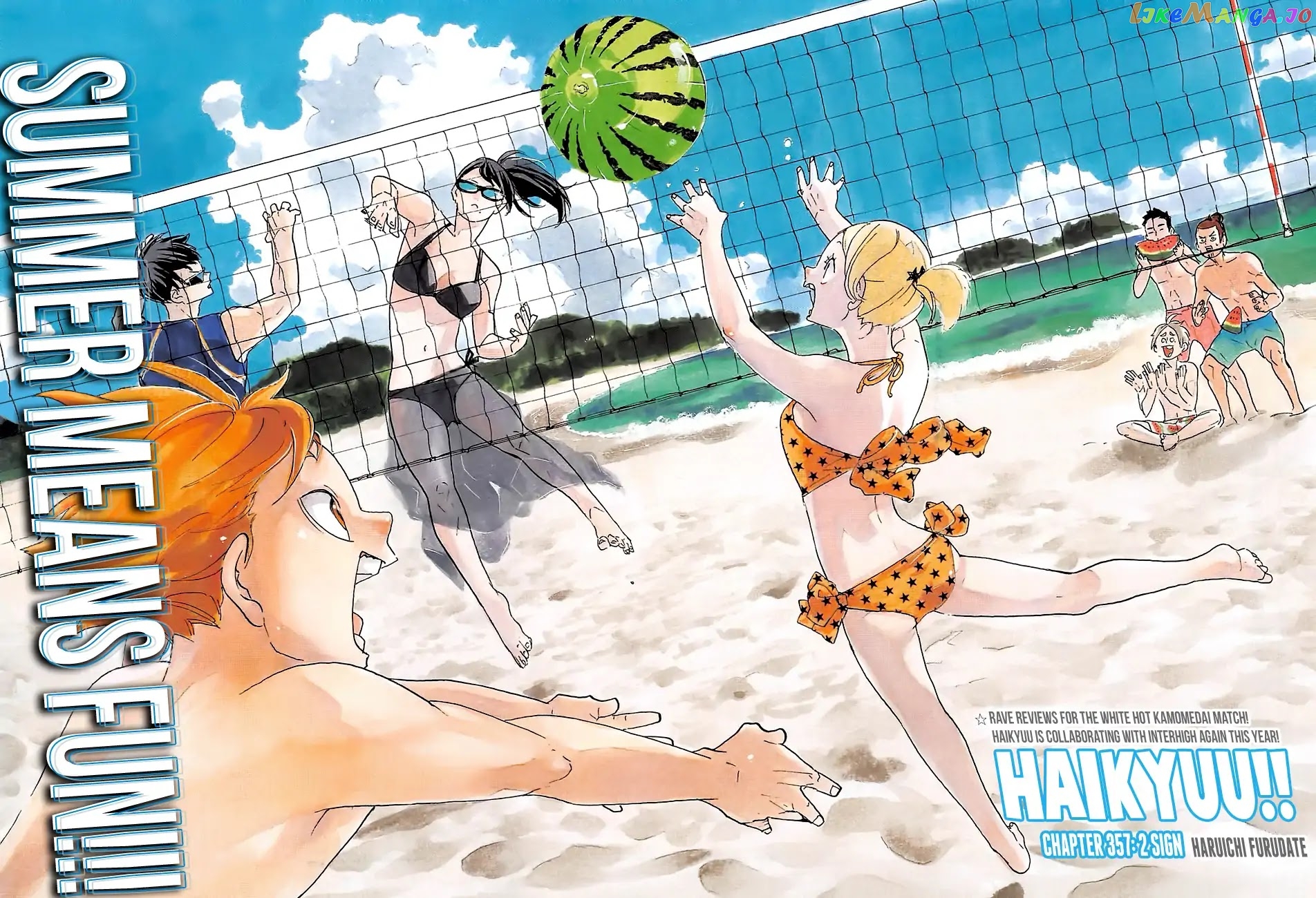 Haikyuu!! chapter 357 - page 1