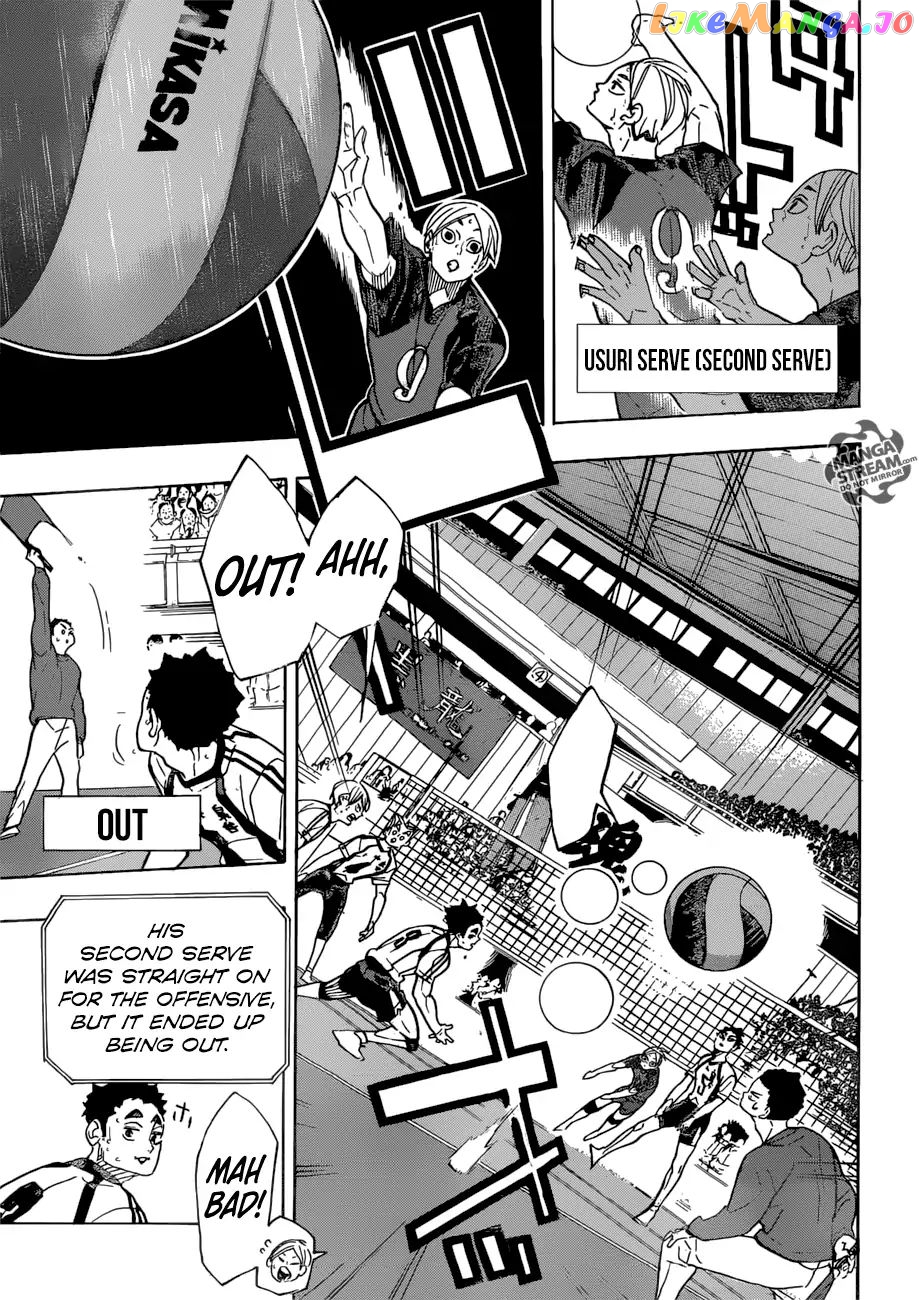 Haikyuu!! chapter 328 - page 14