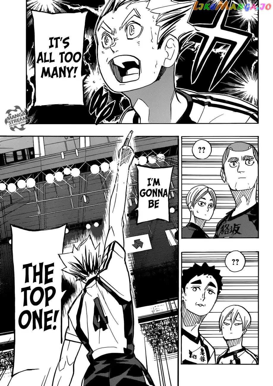 Haikyuu!! chapter 328 - page 6