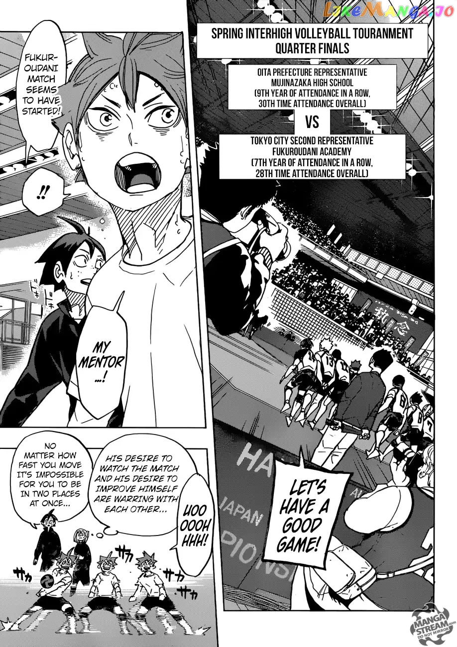 Haikyuu!! chapter 328 - page 8