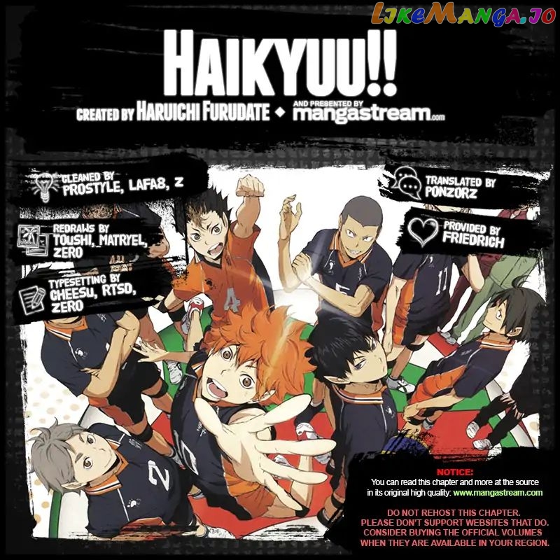 Haikyuu!! chapter 329 - page 2