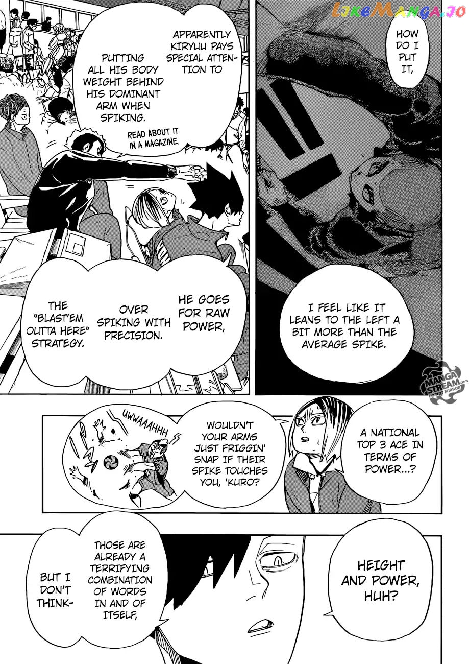 Haikyuu!! chapter 329 - page 6