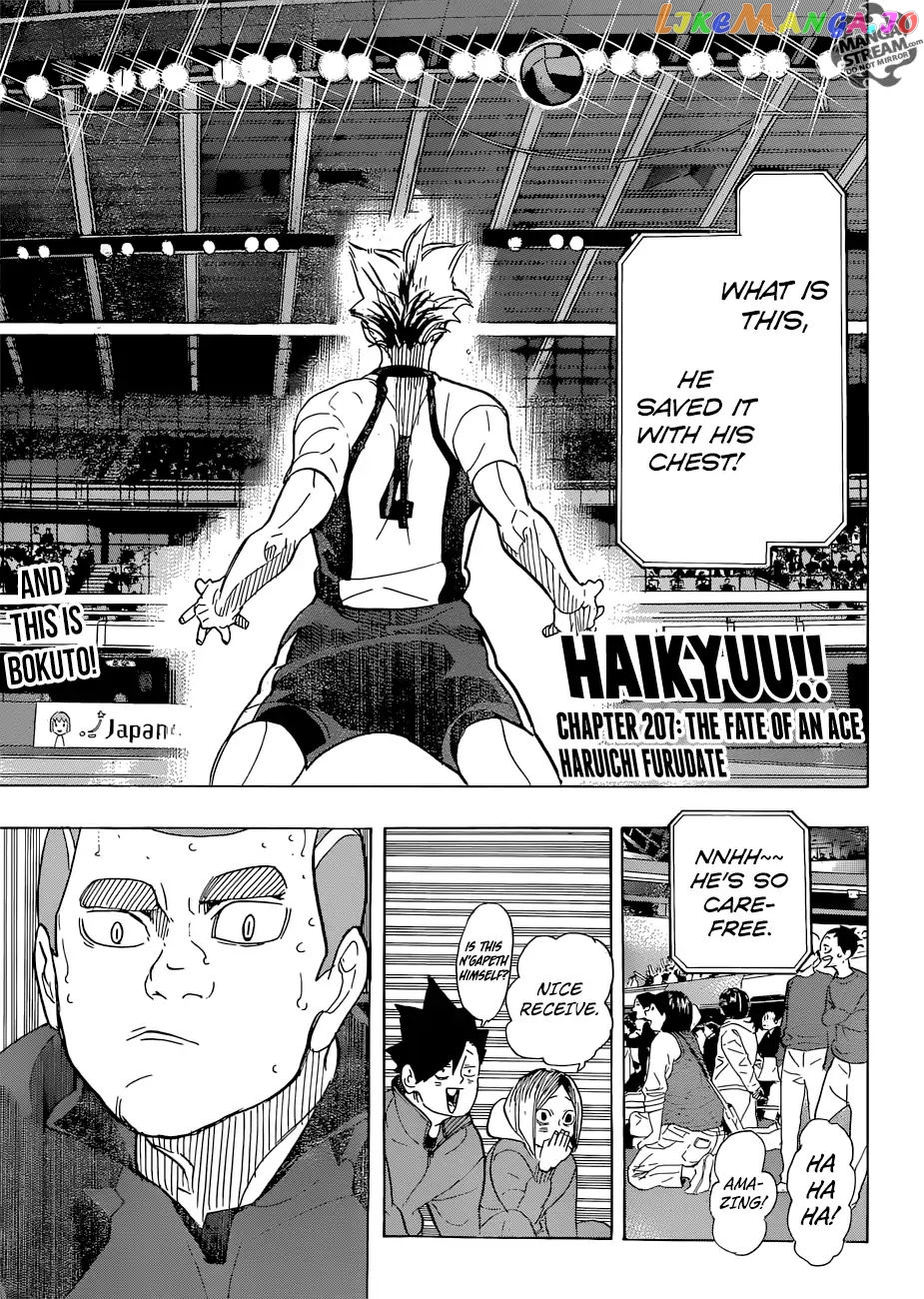 Haikyuu!! chapter 330 - page 1