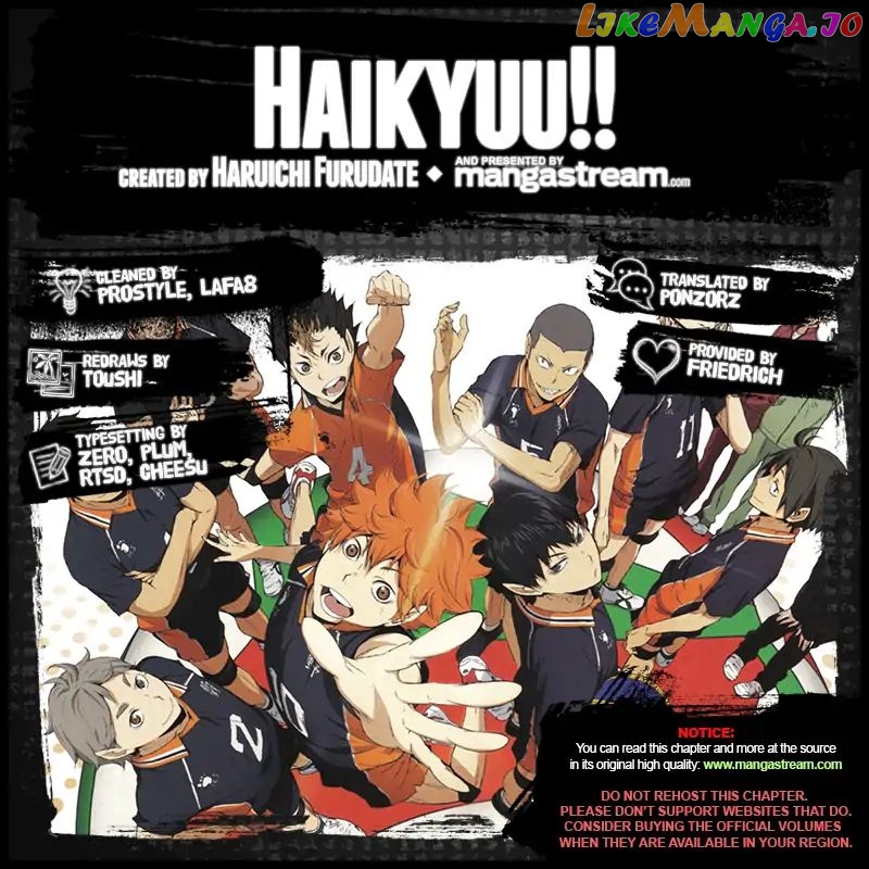 Haikyuu!! chapter 330 - page 2