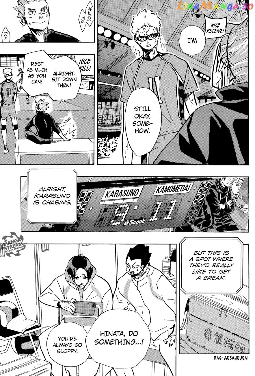 Haikyuu!! chapter 360 - page 6