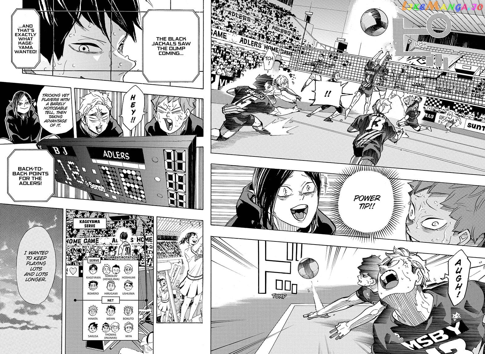 Haikyuu!! chapter 399 - page 8