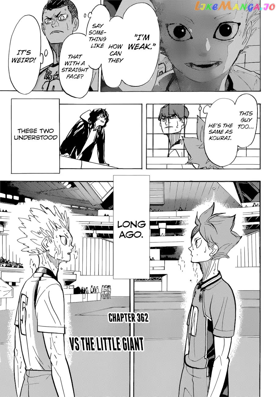 Haikyuu!! chapter 362 - page 4