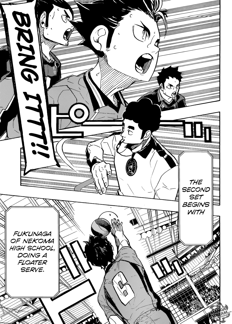 Haikyuu!! chapter 305 - page 11