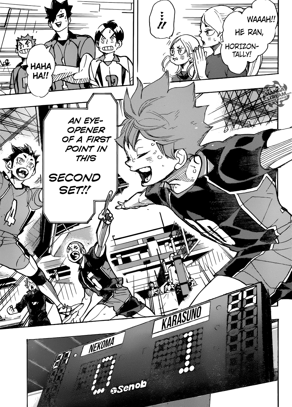 Haikyuu!! chapter 305 - page 16