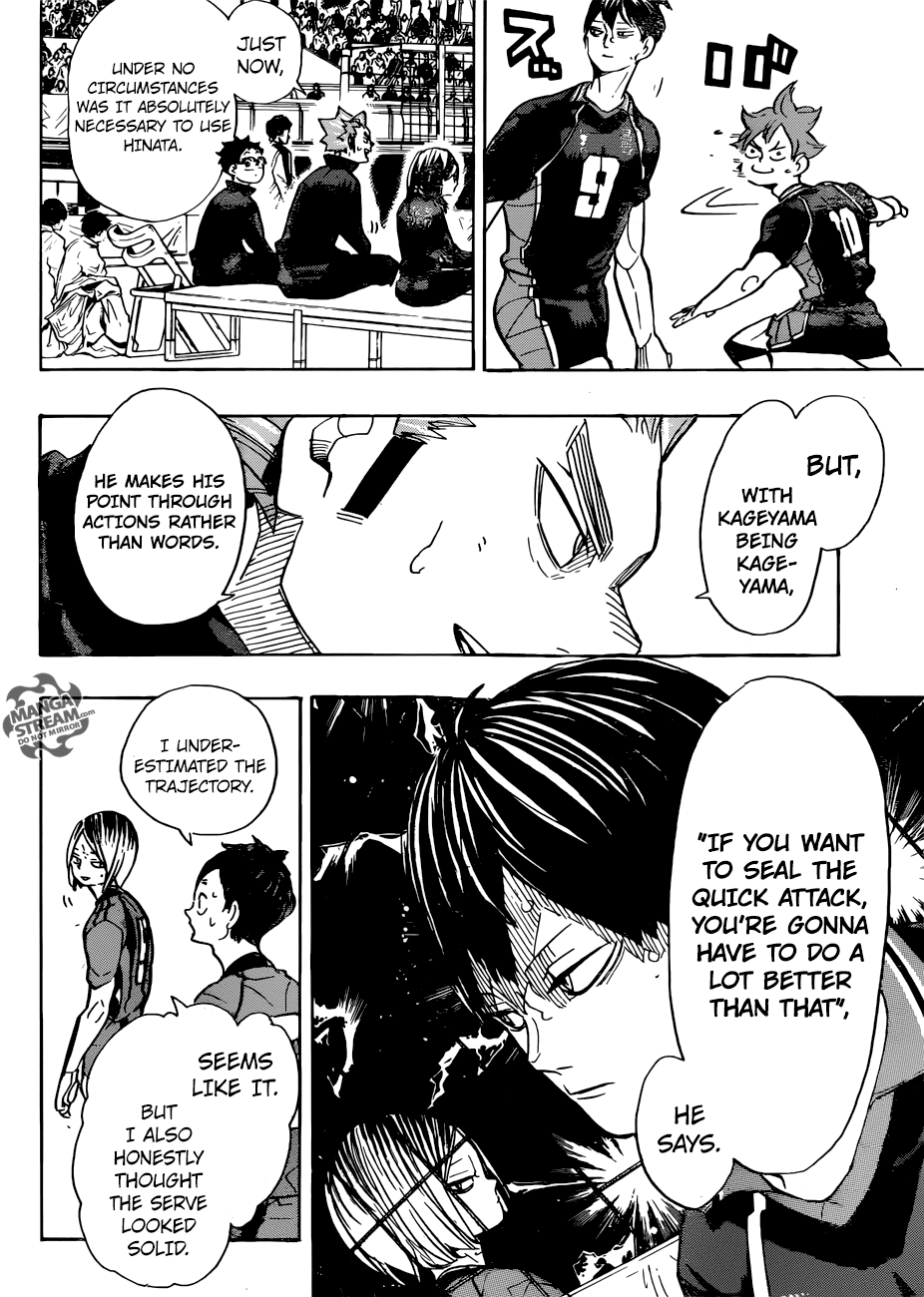 Haikyuu!! chapter 305 - page 17