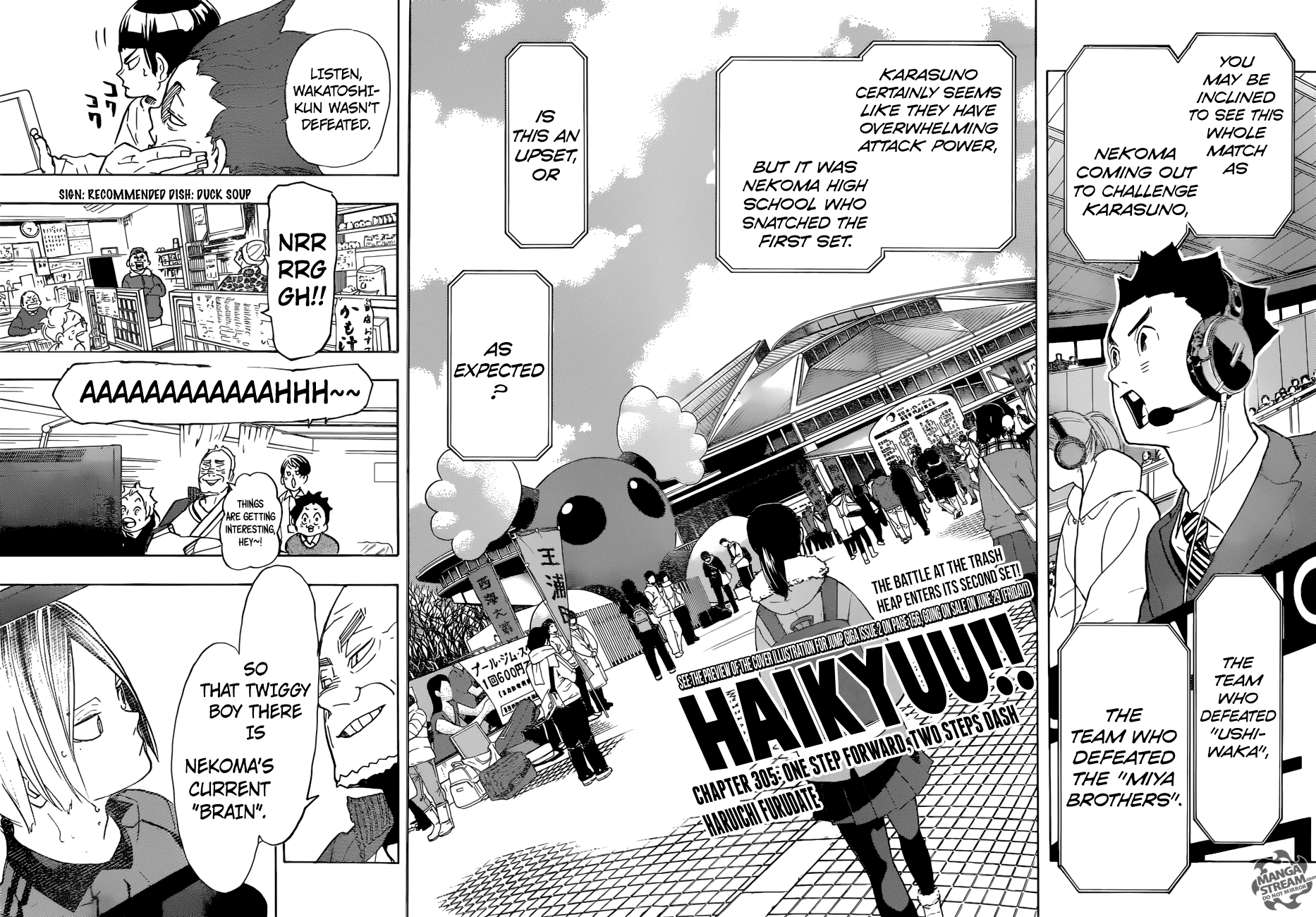 Haikyuu!! chapter 305 - page 3