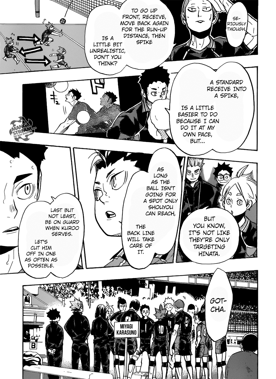 Haikyuu!! chapter 305 - page 7