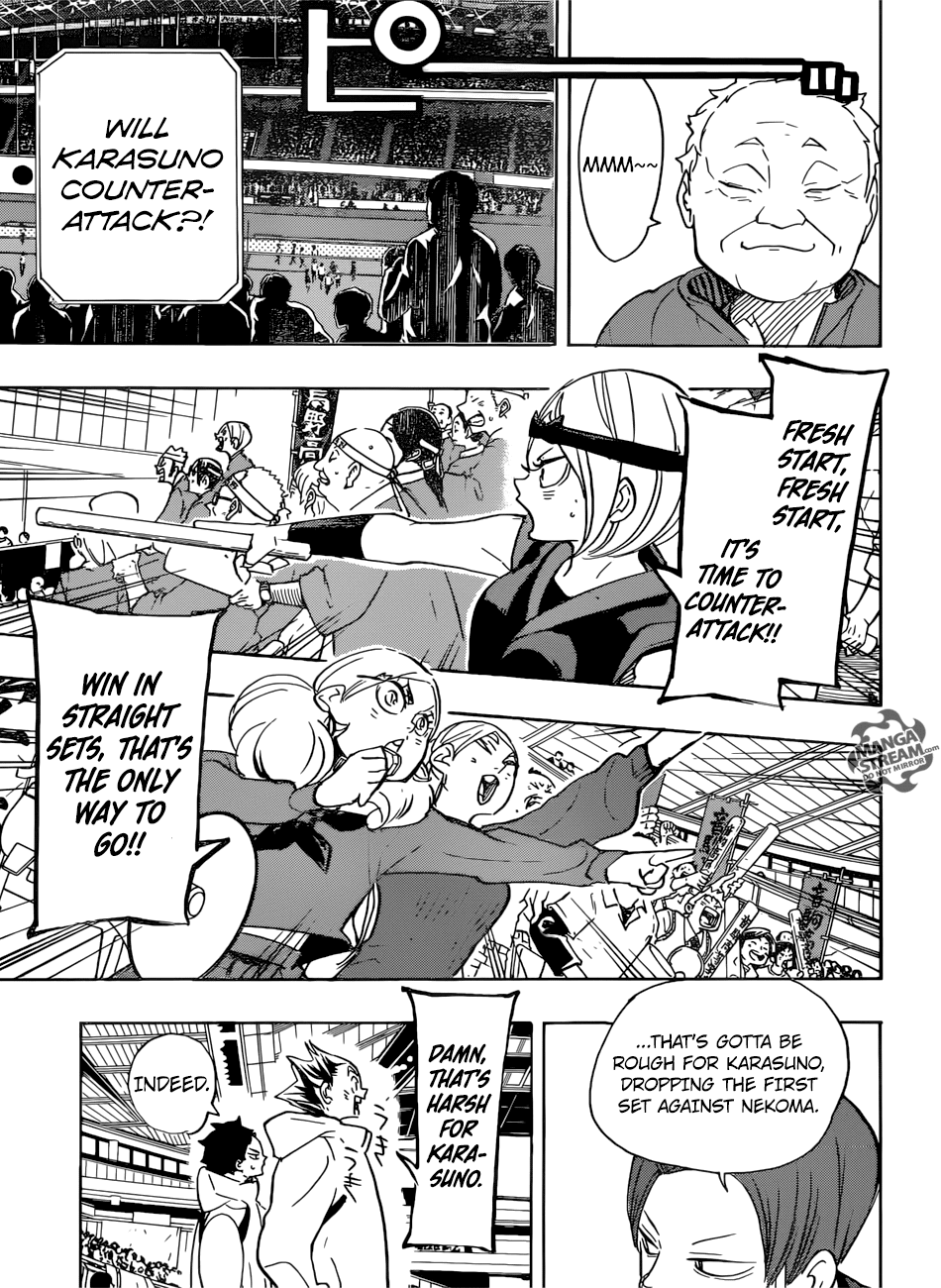 Haikyuu!! chapter 305 - page 9