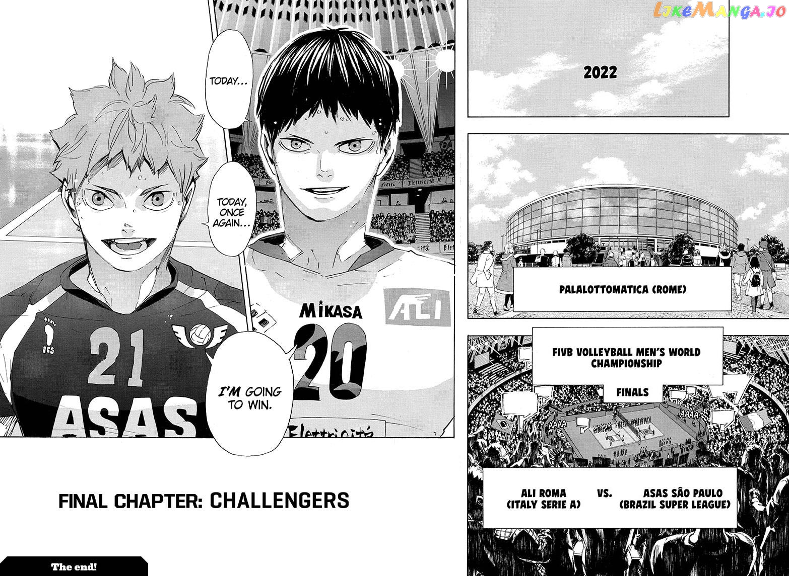 Haikyuu!! chapter 402 - page 21