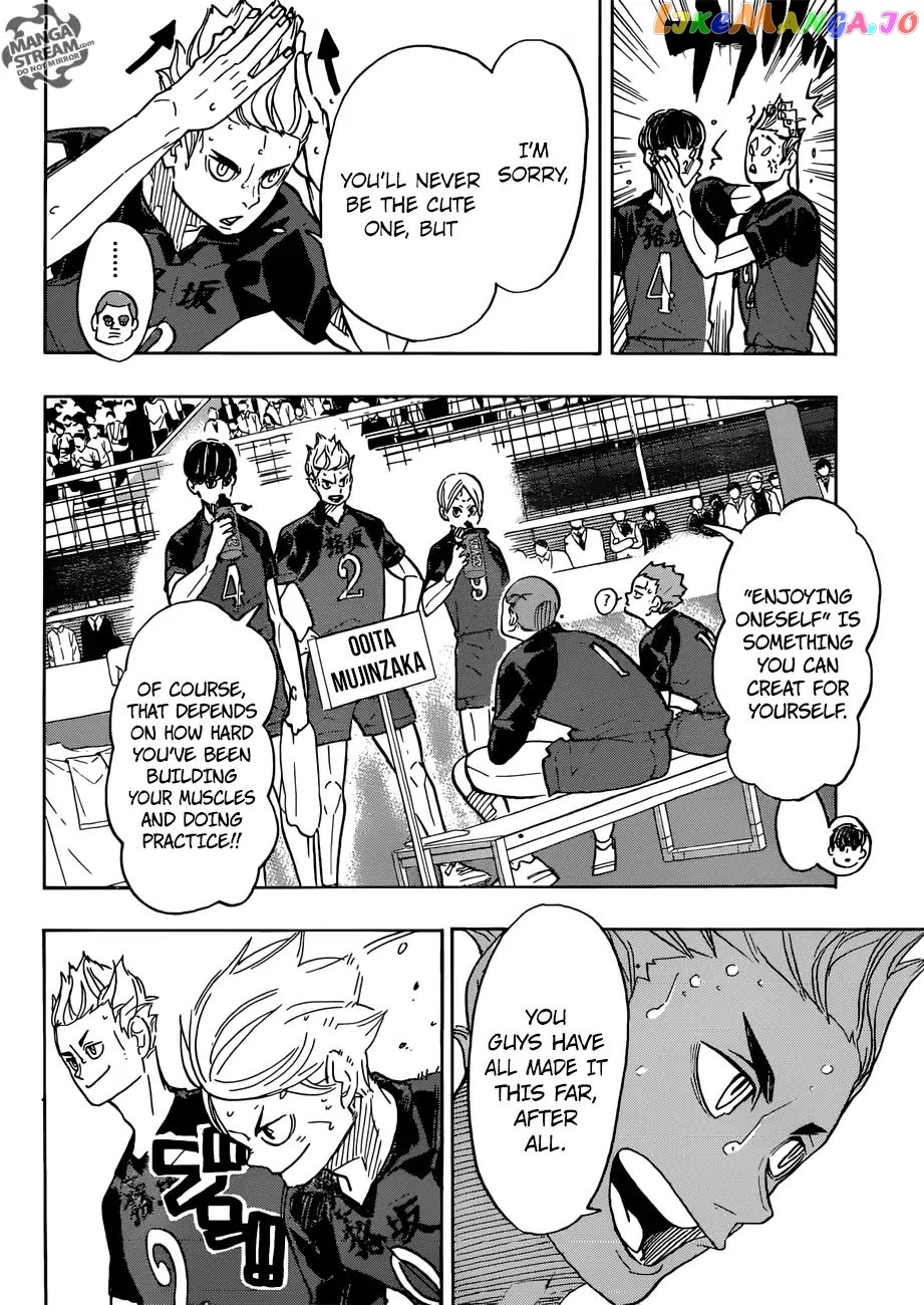 Haikyuu!! chapter 334 - page 15